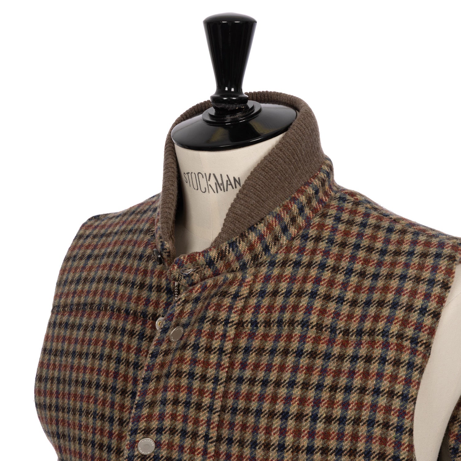 Vest "Locke Padded Vest" made from Shetland Wool - Valstar Original